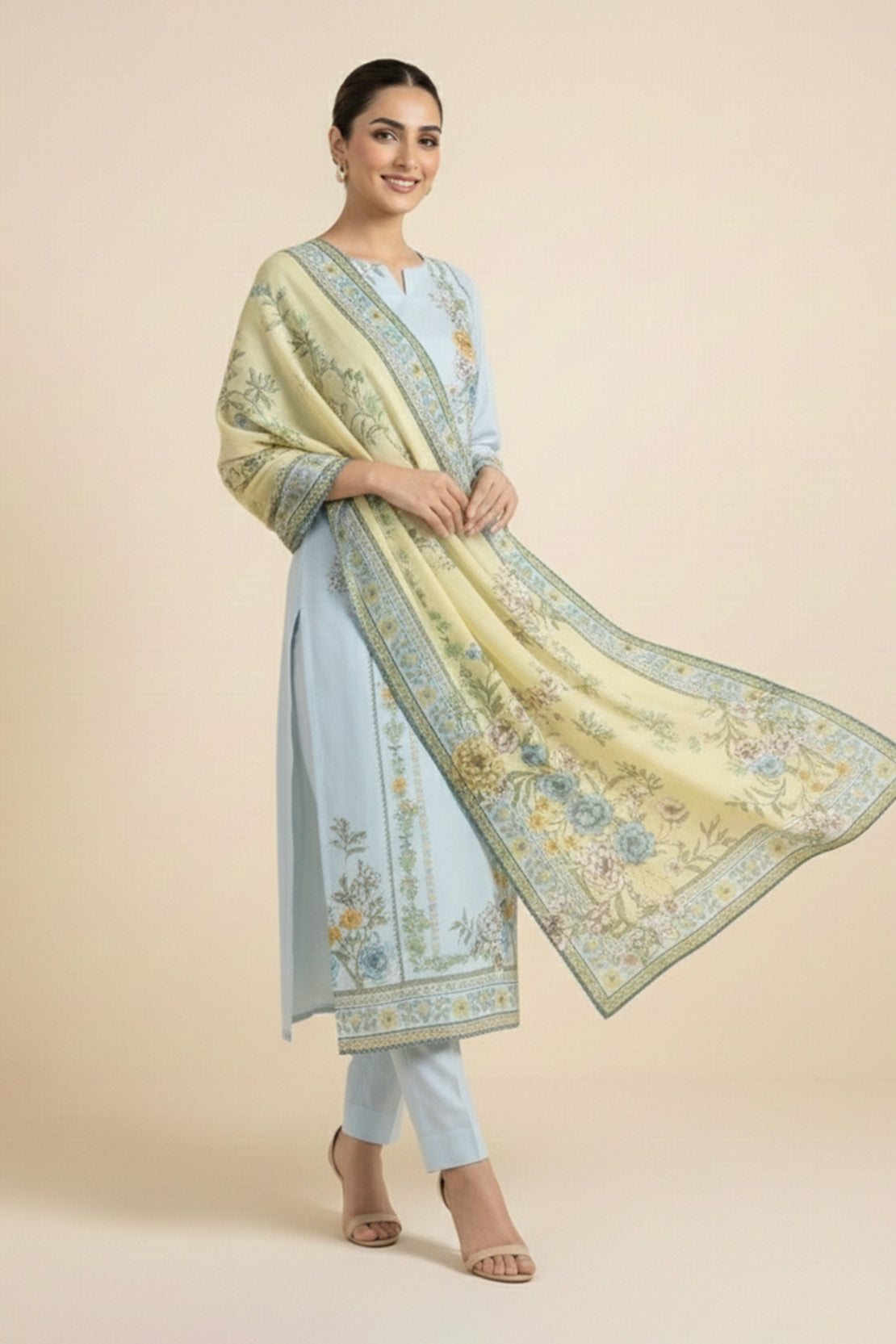 Printed - 2 Pc Lawn Suit (Shirt & Dupatta)