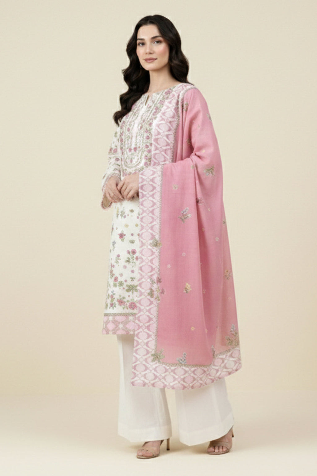 Printed - 2 Pc Lawn Suit (Shirt & Dupatta)