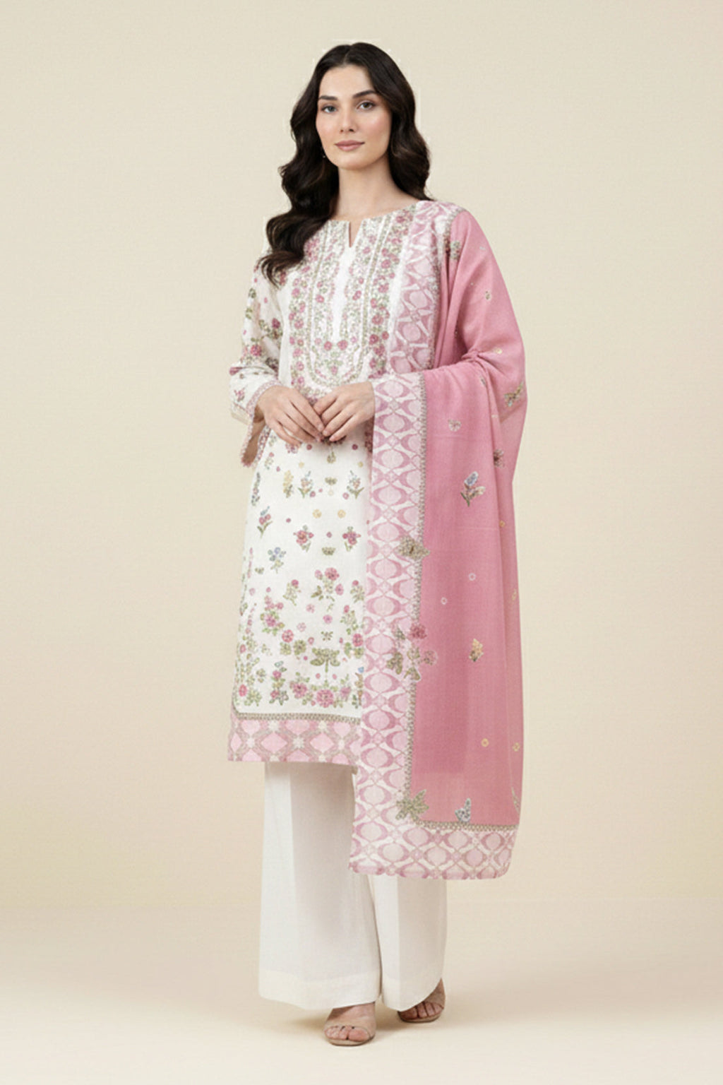 Printed - 2 Pc Lawn Suit (Shirt & Dupatta)