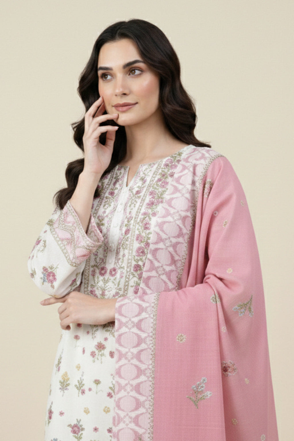 Printed - 2 Pc Lawn Suit (Shirt & Dupatta)