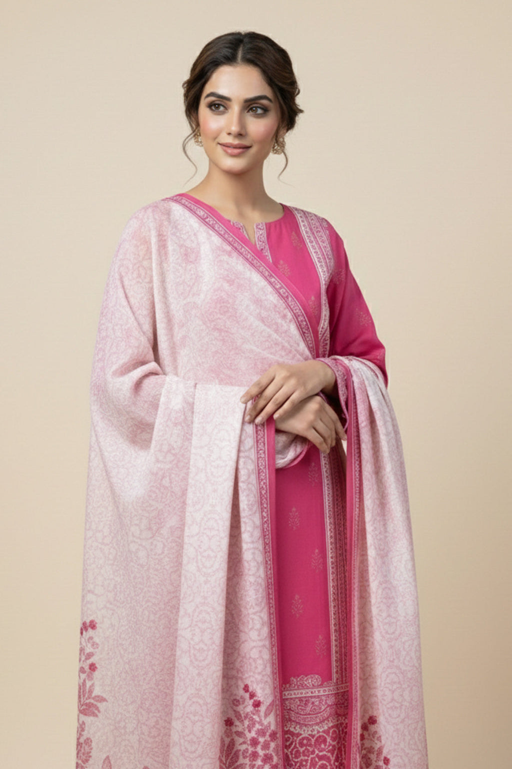 Printed - 2 Pc Lawn Suit (Shirt & Dupatta)
