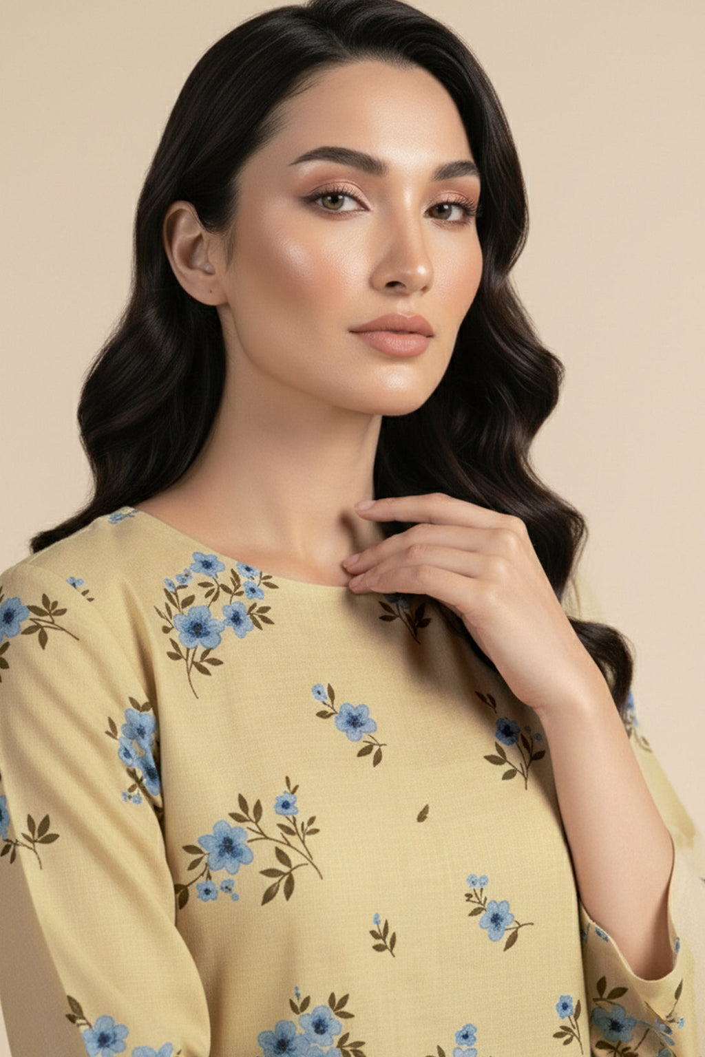 Embroidered - 2 Pc Lawn Suit