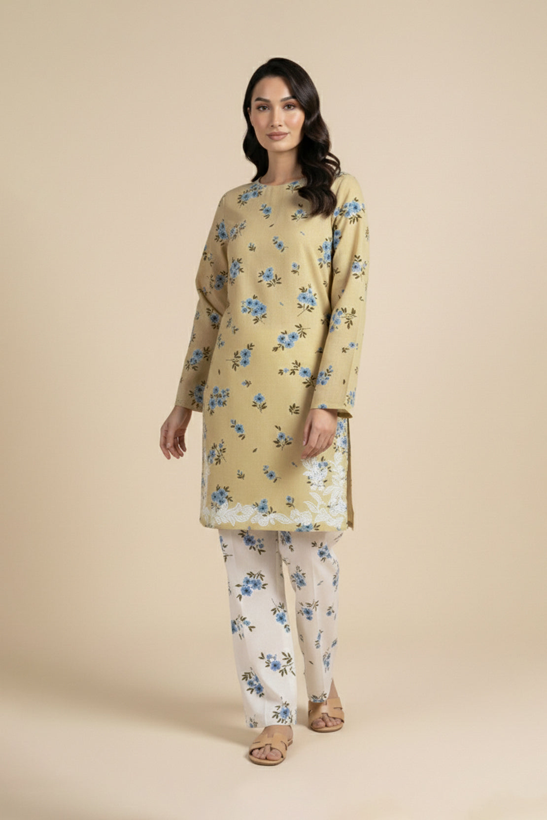 Embroidered - 2 Pc Lawn Suit