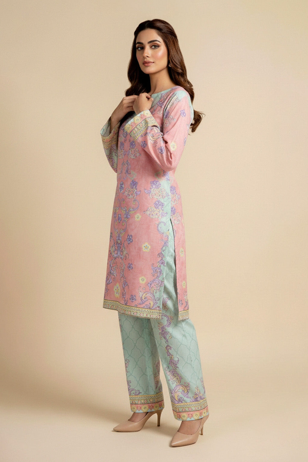 Printed - 2 Pc Lawn Suit (Shirt & Trouser)