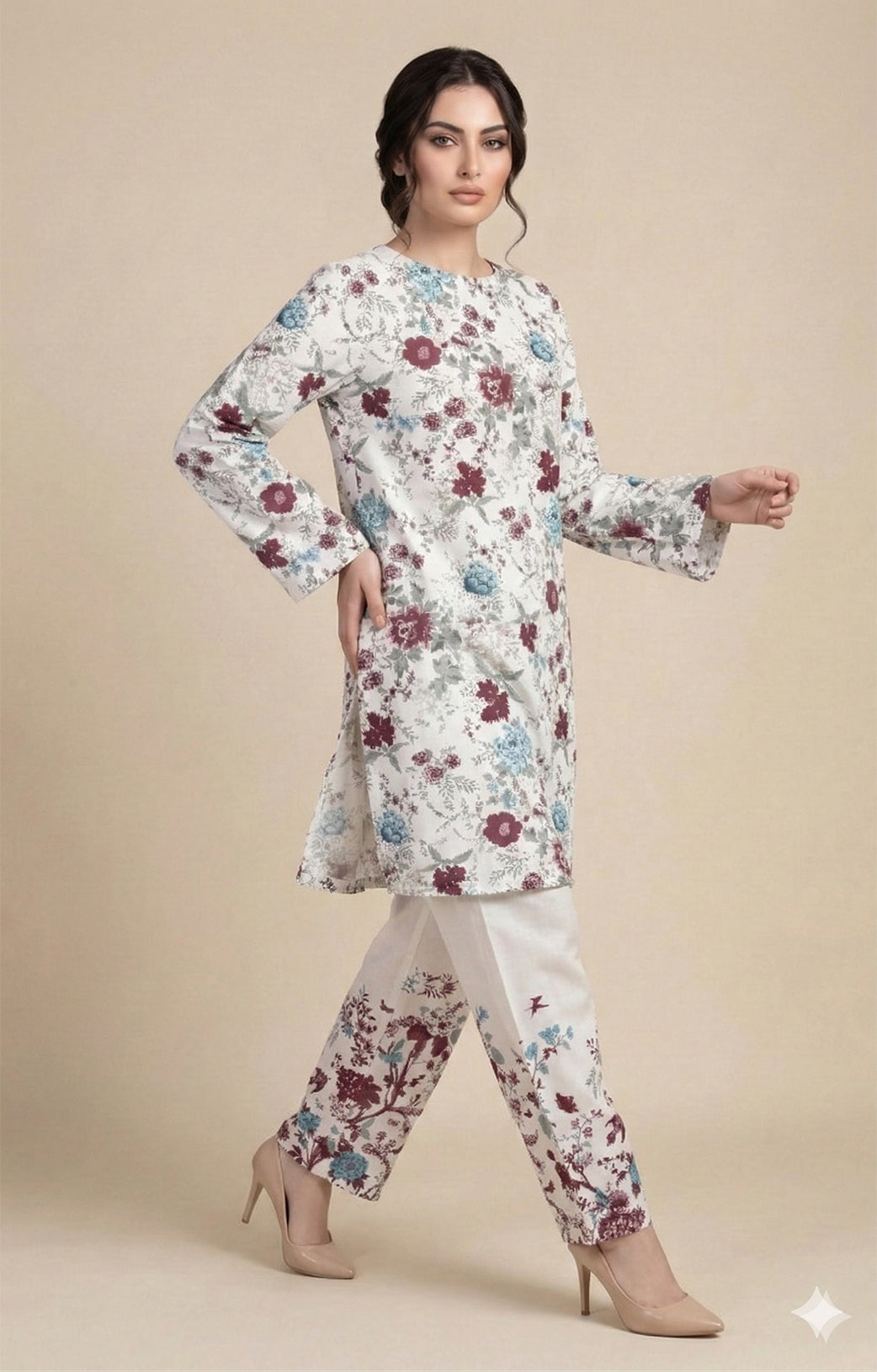 Printed - 2 Pc Lawn Suit (Shirt & Trouser)