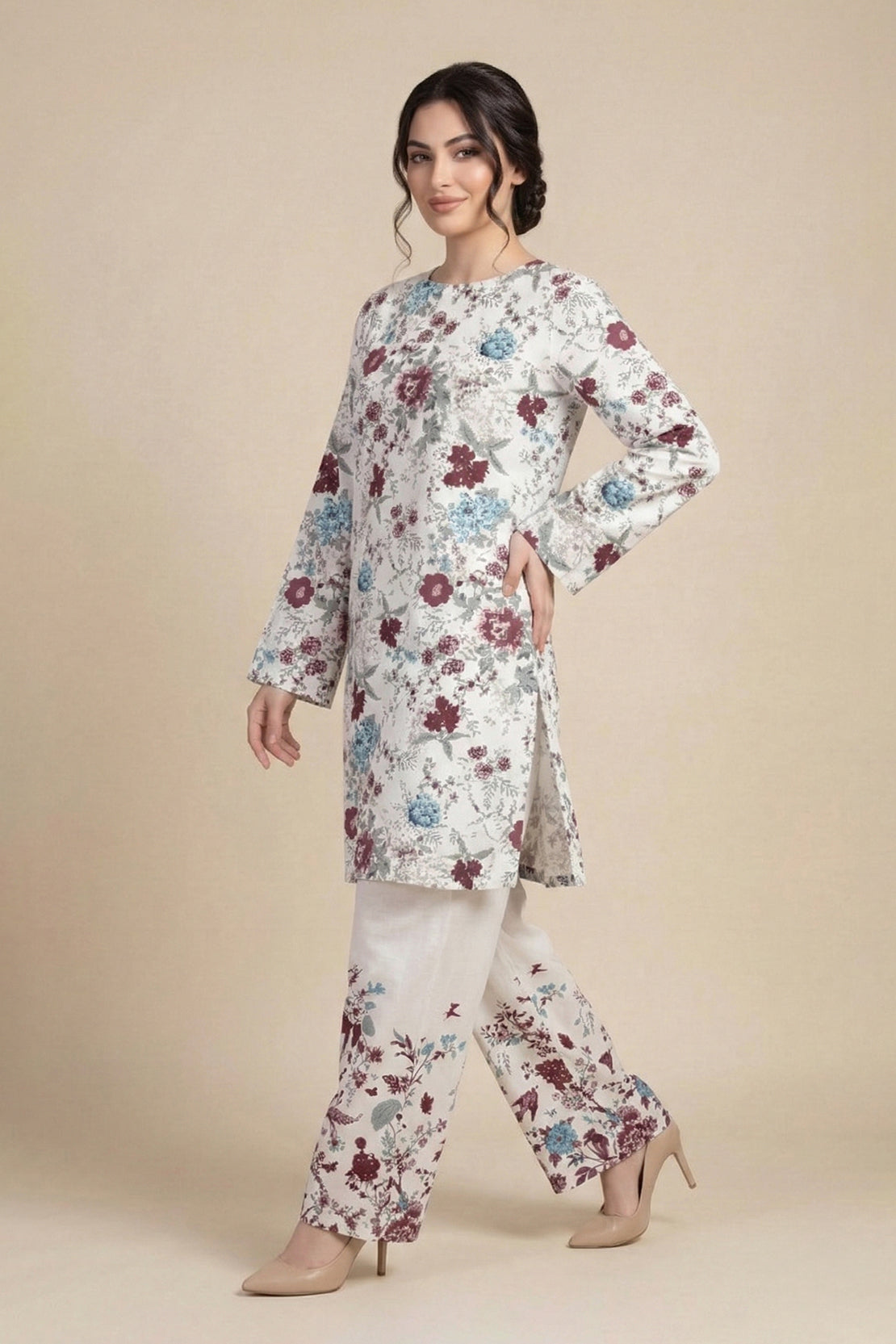 Printed - 2 Pc Lawn Suit (Shirt & Trouser)