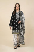 Embroidered - 3 Pc Lawn Suit