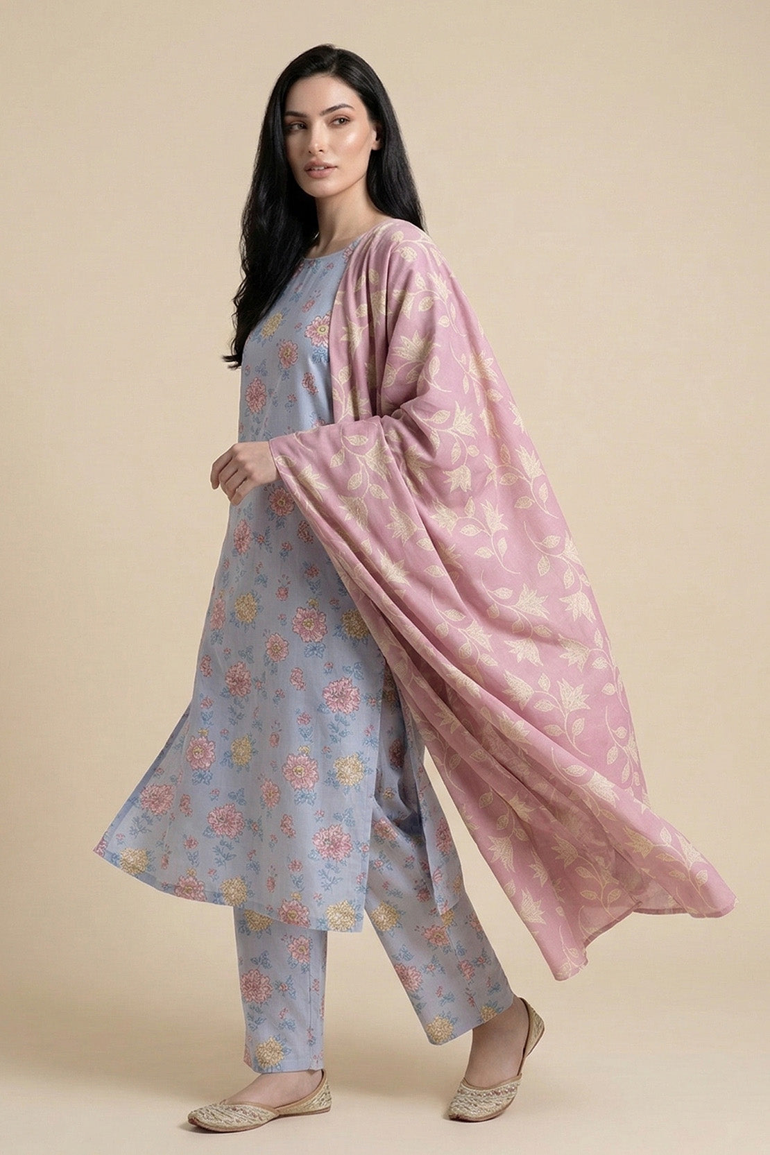 Printed - 3 Pc Lawn Suit
