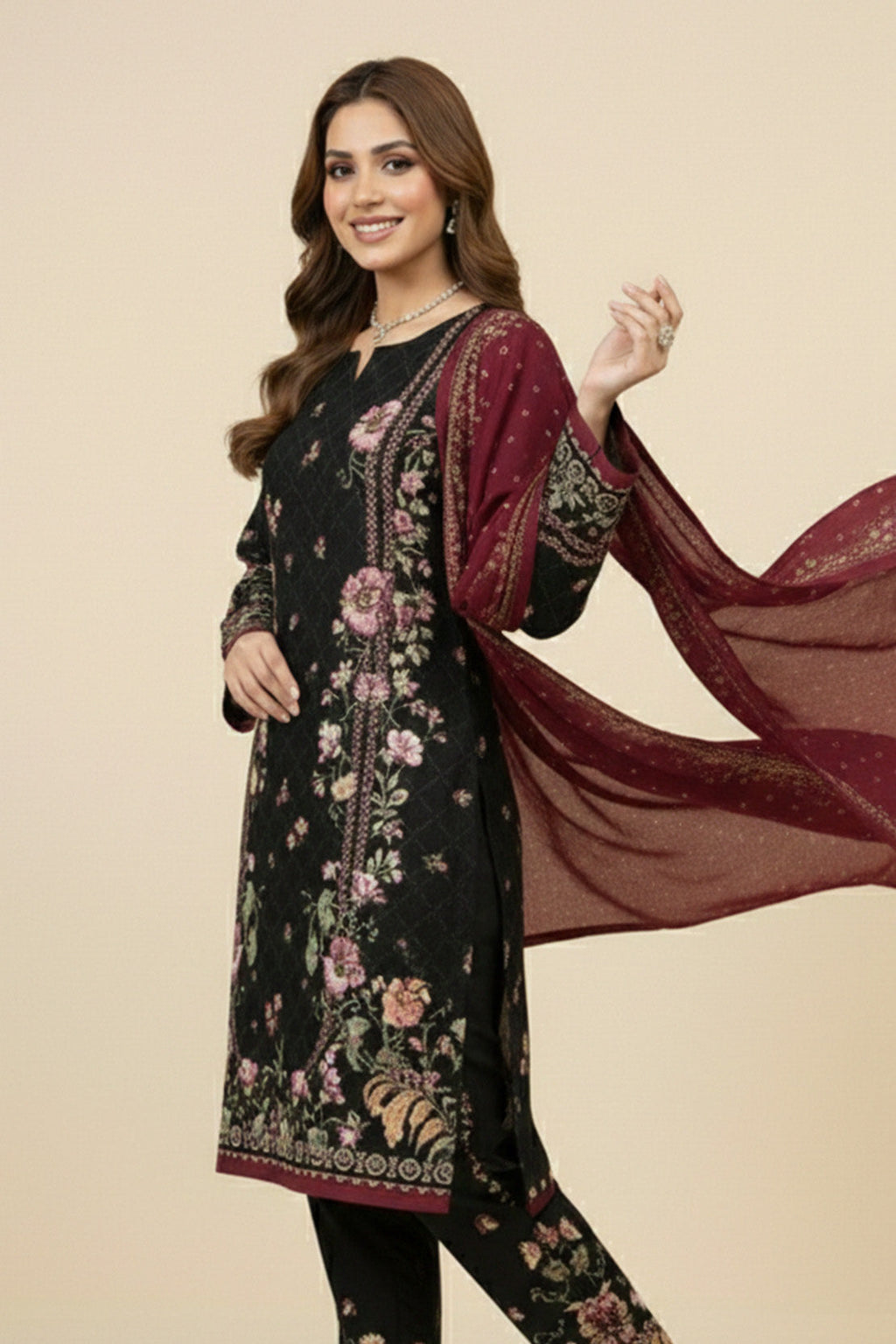 Printed - 3 Pc Lawn Suit