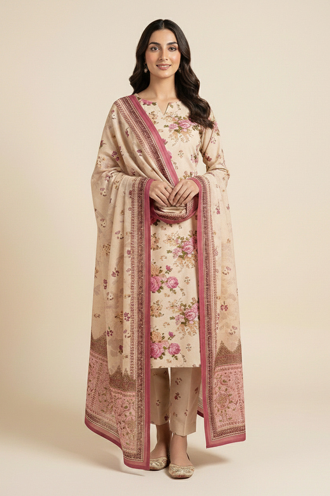 Printed - 3 Pc Lawn Suit