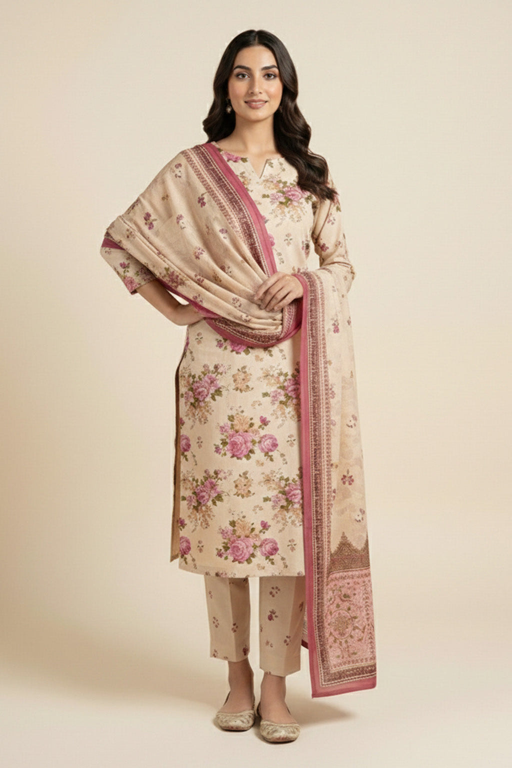 Printed - 3 Pc Lawn Suit