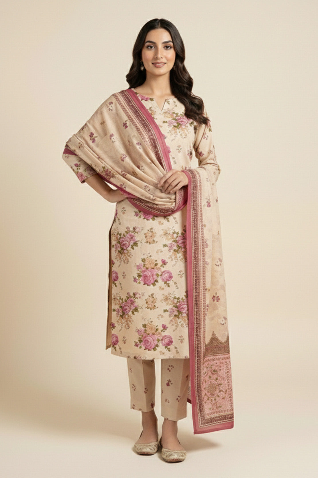 Printed - 3 Pc Lawn Suit