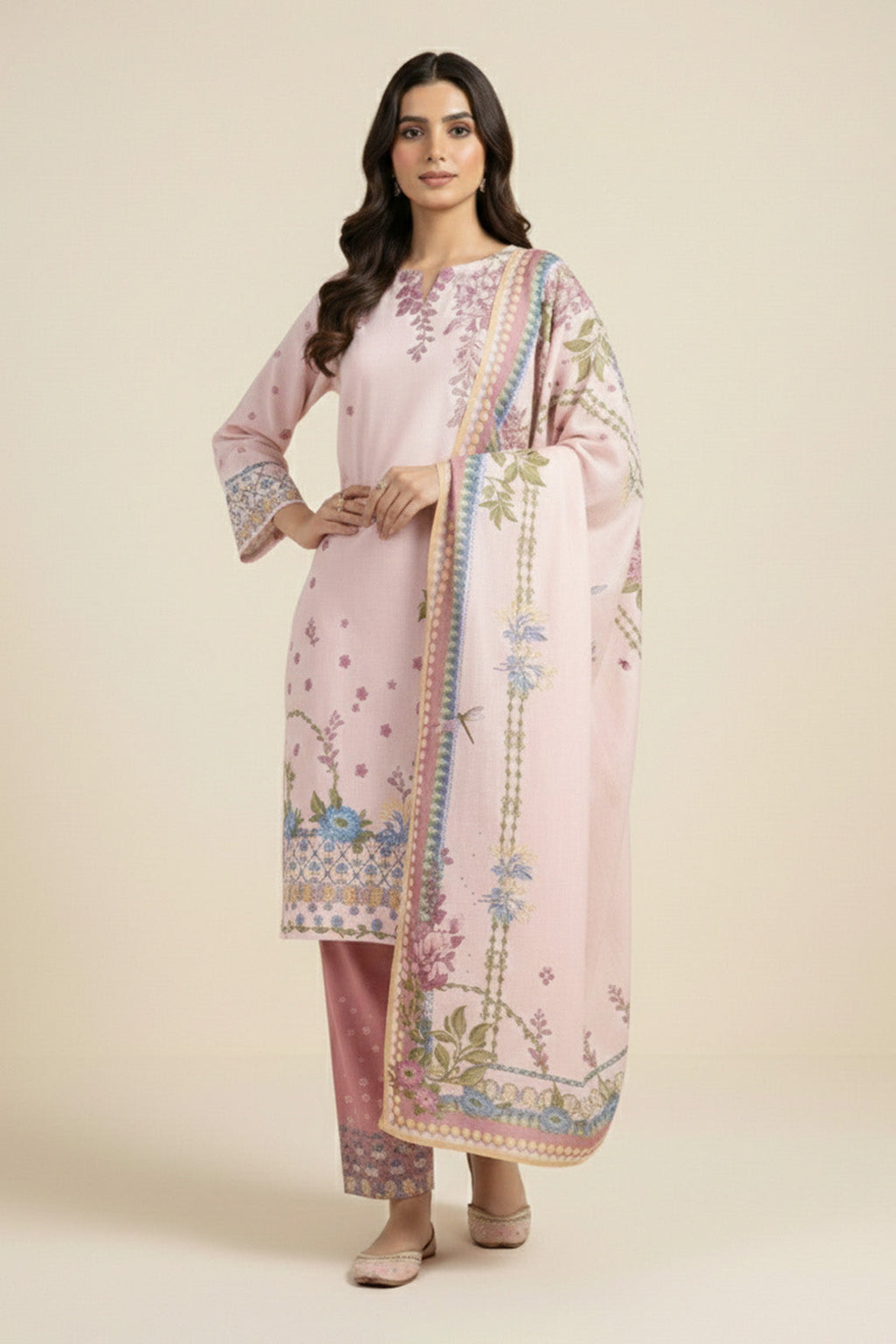 Printed - 3 Pc Lawn Suit