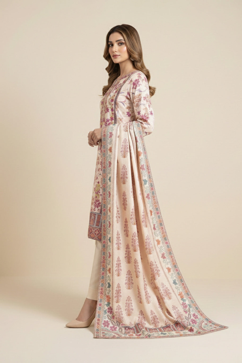 Embroidered - 3 Pc Lawn Suit