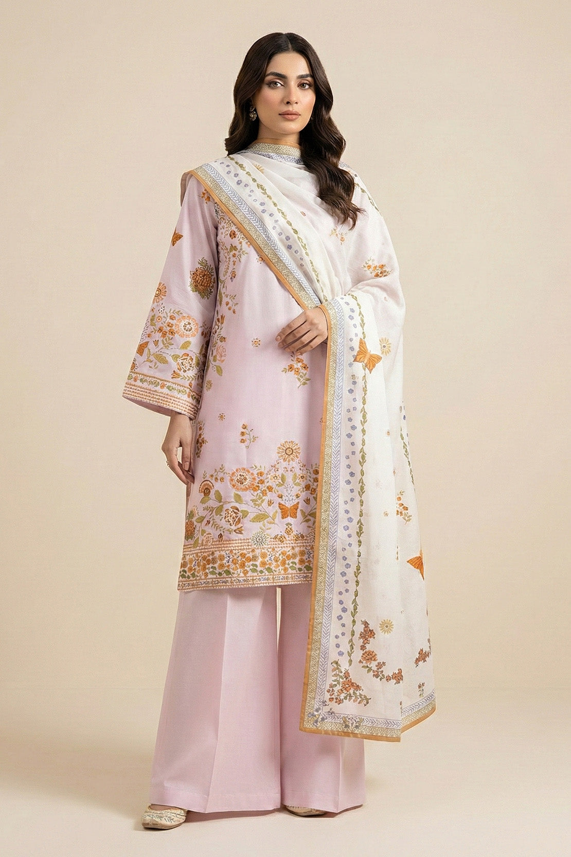 Printed - 3 Pc Lawn Suit