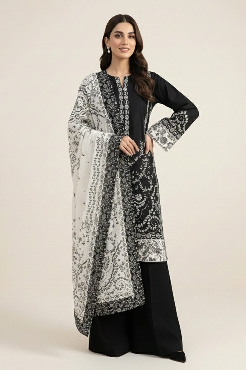Printed - 3 Pc Lawn Suit