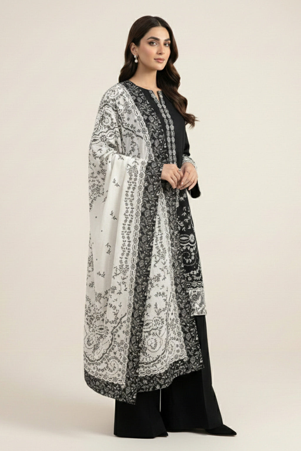 Printed - 3 Pc Lawn Suit