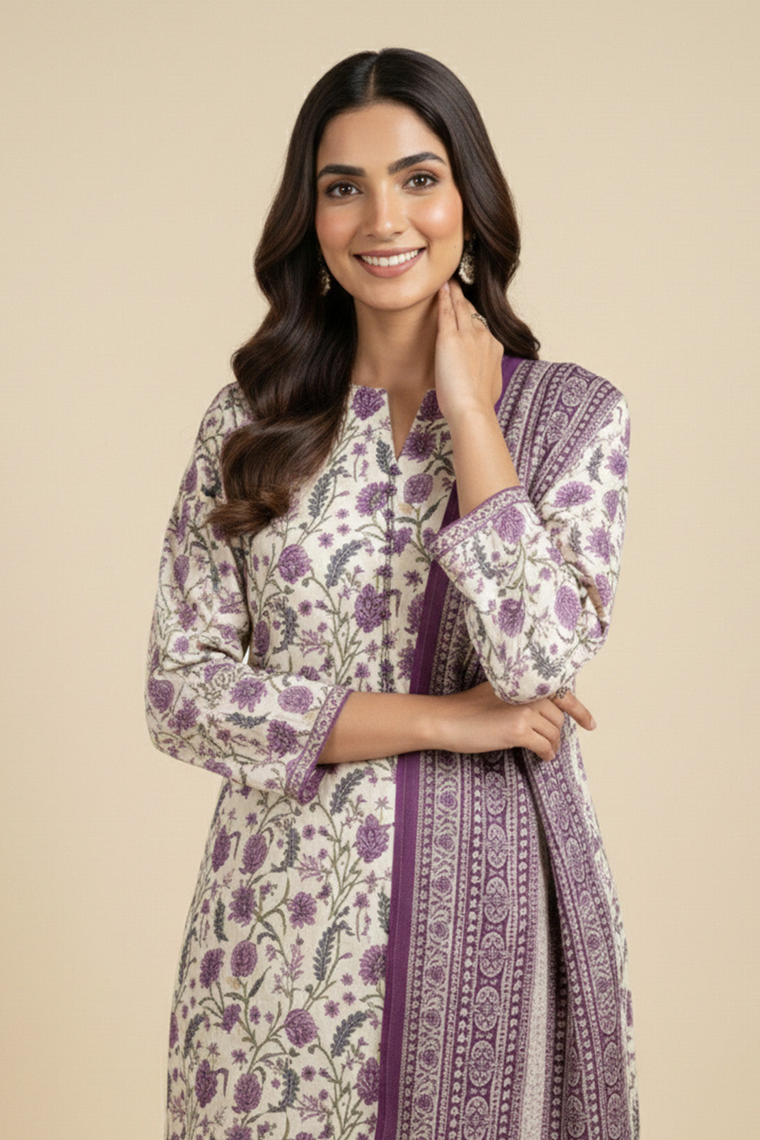 Printed - 3 Pc Lawn Suit