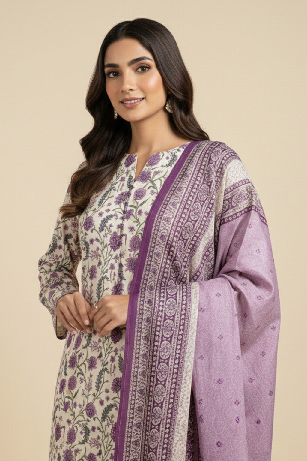 Printed - 3 Pc Lawn Suit