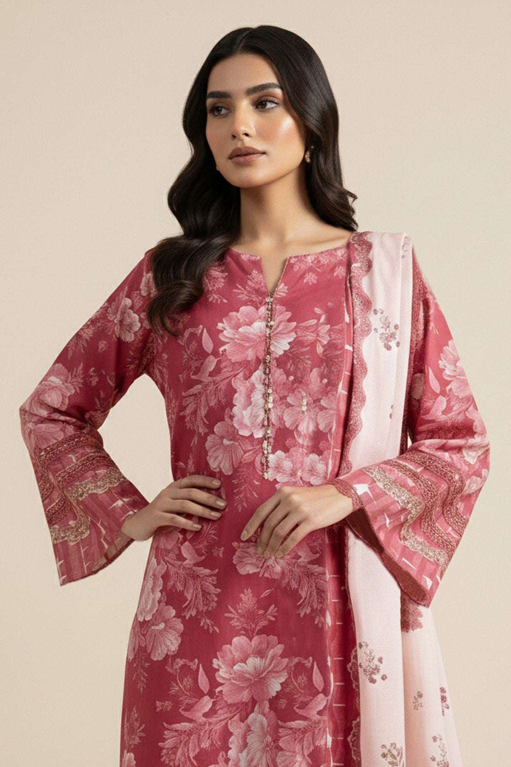 Printed - 3 Pc Lawn Suit