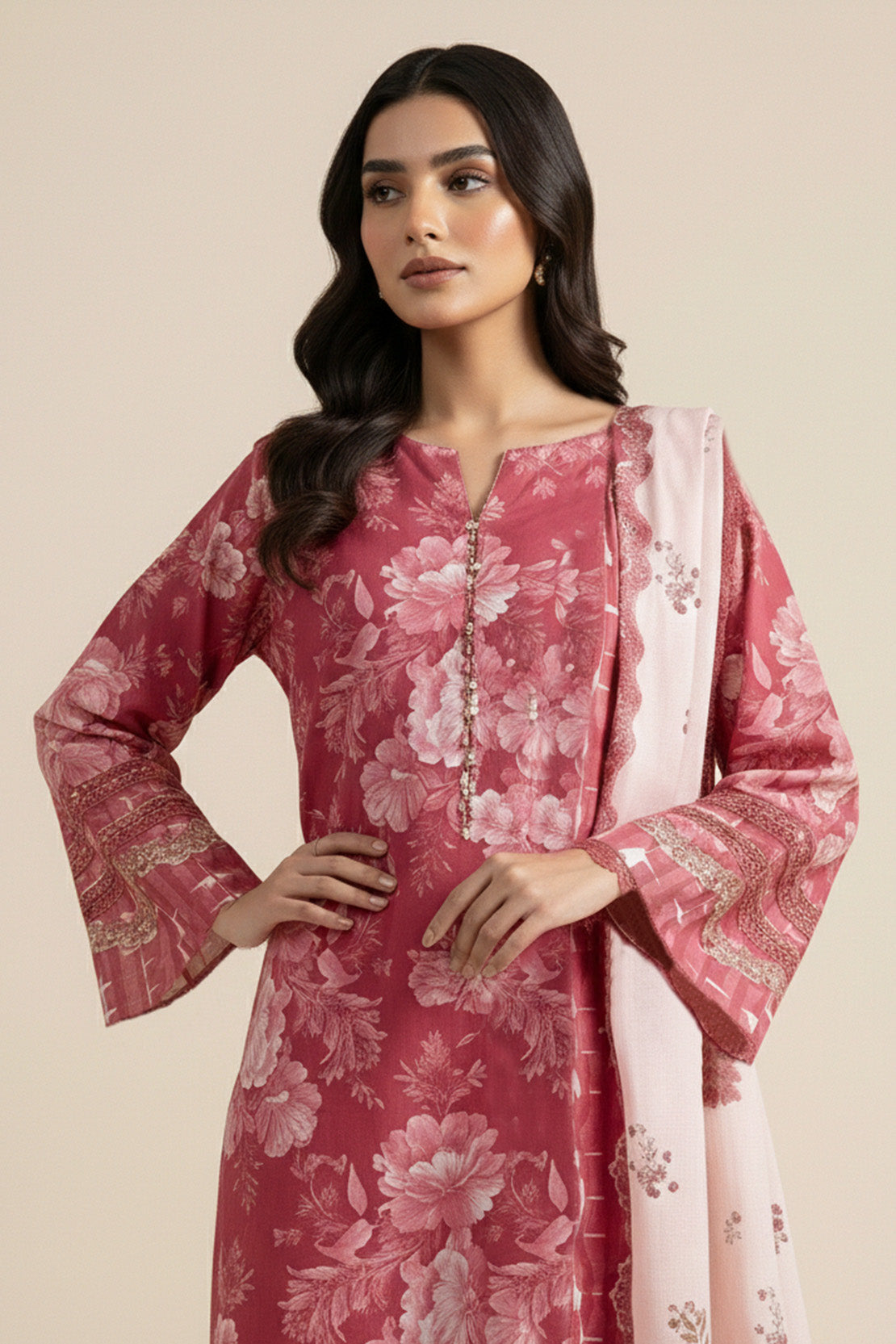 Printed - 3 Pc Lawn Suit