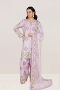 Embroidered - 3 Pc Lawn Suit (Embroidered Chiffon Dupatta)