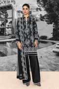 Embroidered - 3 Pc Lawn Suit (Embroidered Chiffon Dupatta)