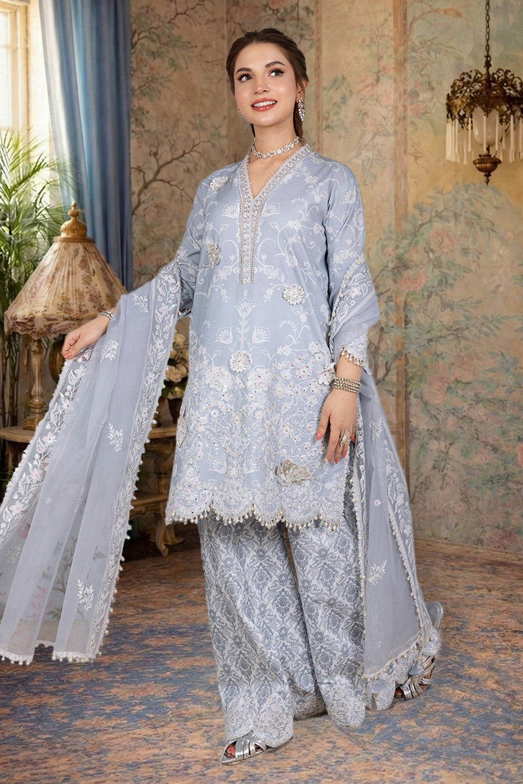 3Pc Premium Lawn Suit