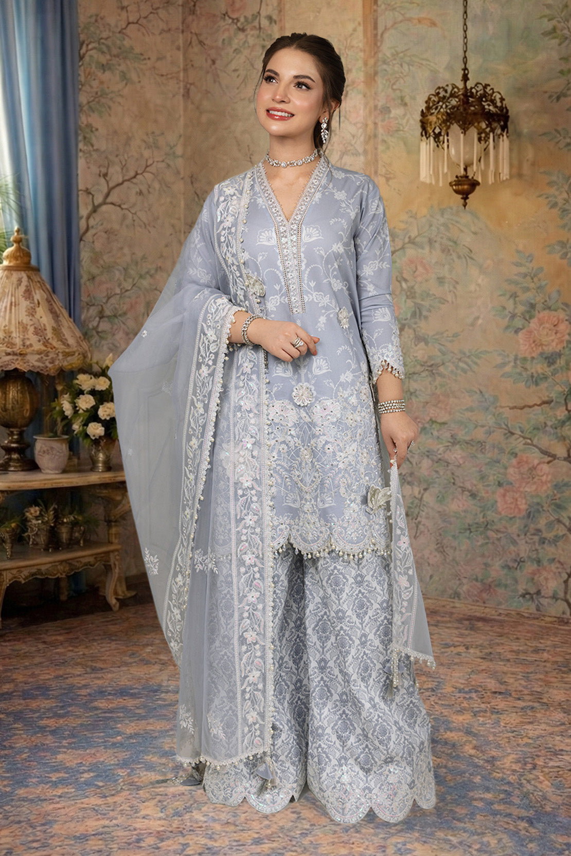 3Pc Premium Lawn Suit