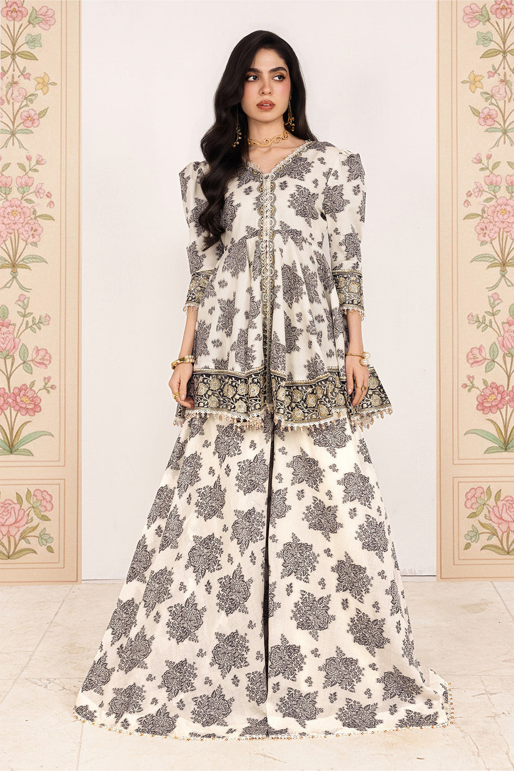 Festive Jacquard - 2 Pc Suit (Shirt & Trouser)