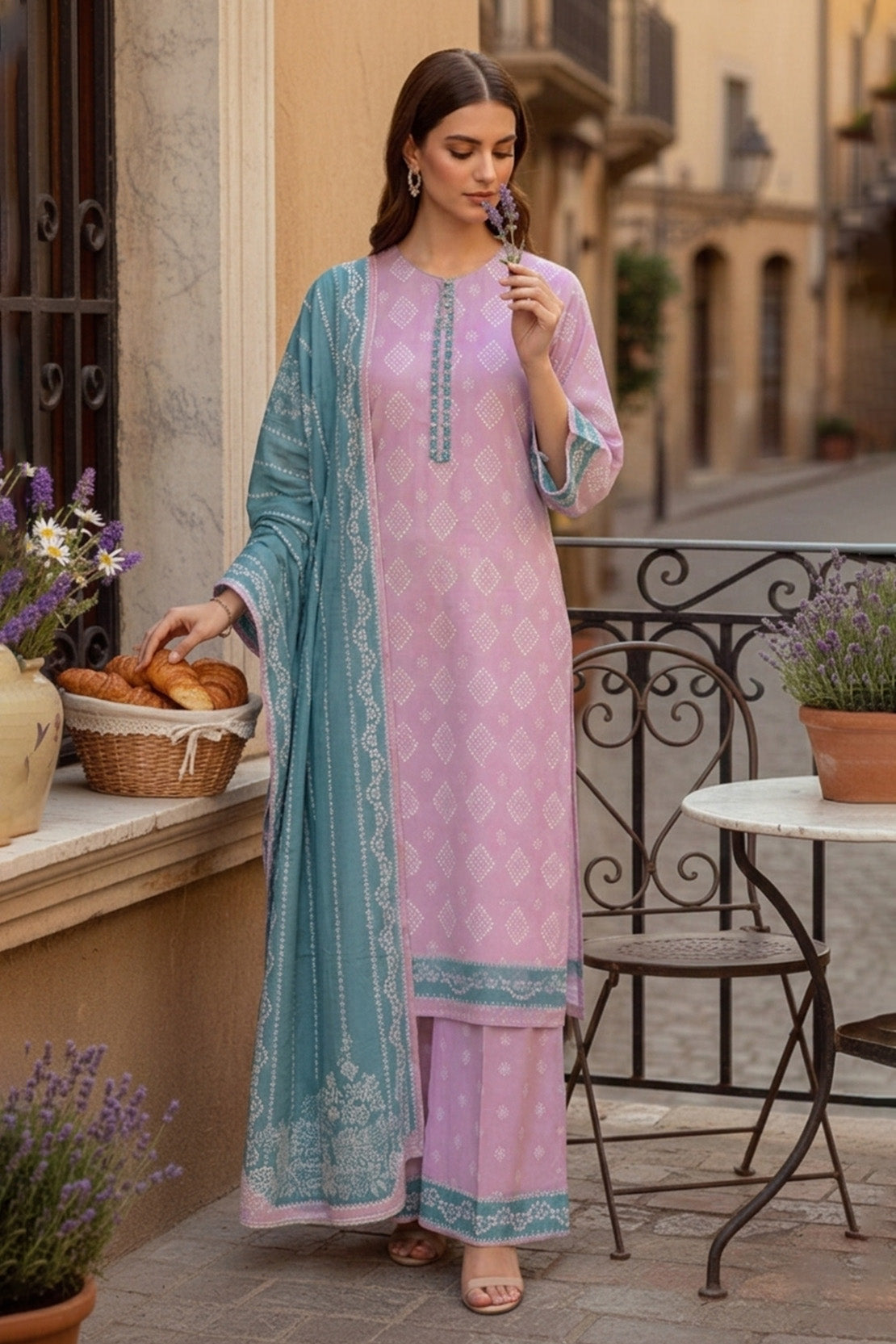 Printed - 3 Pc Lawn Suit
