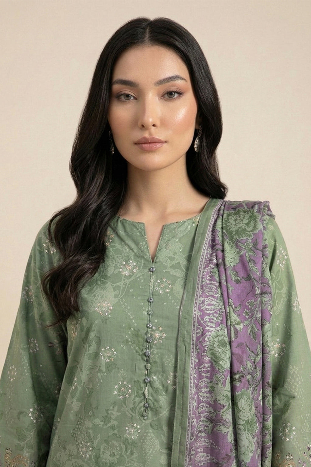 Printed - 3 Pc Lawn Suit