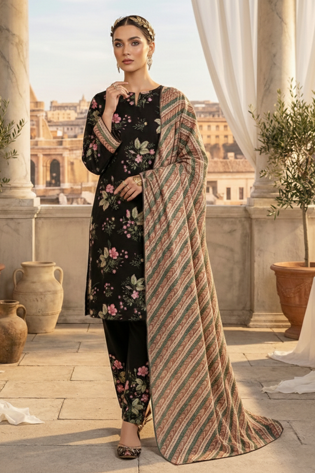 Printed - 3 Pc Lawn Suit