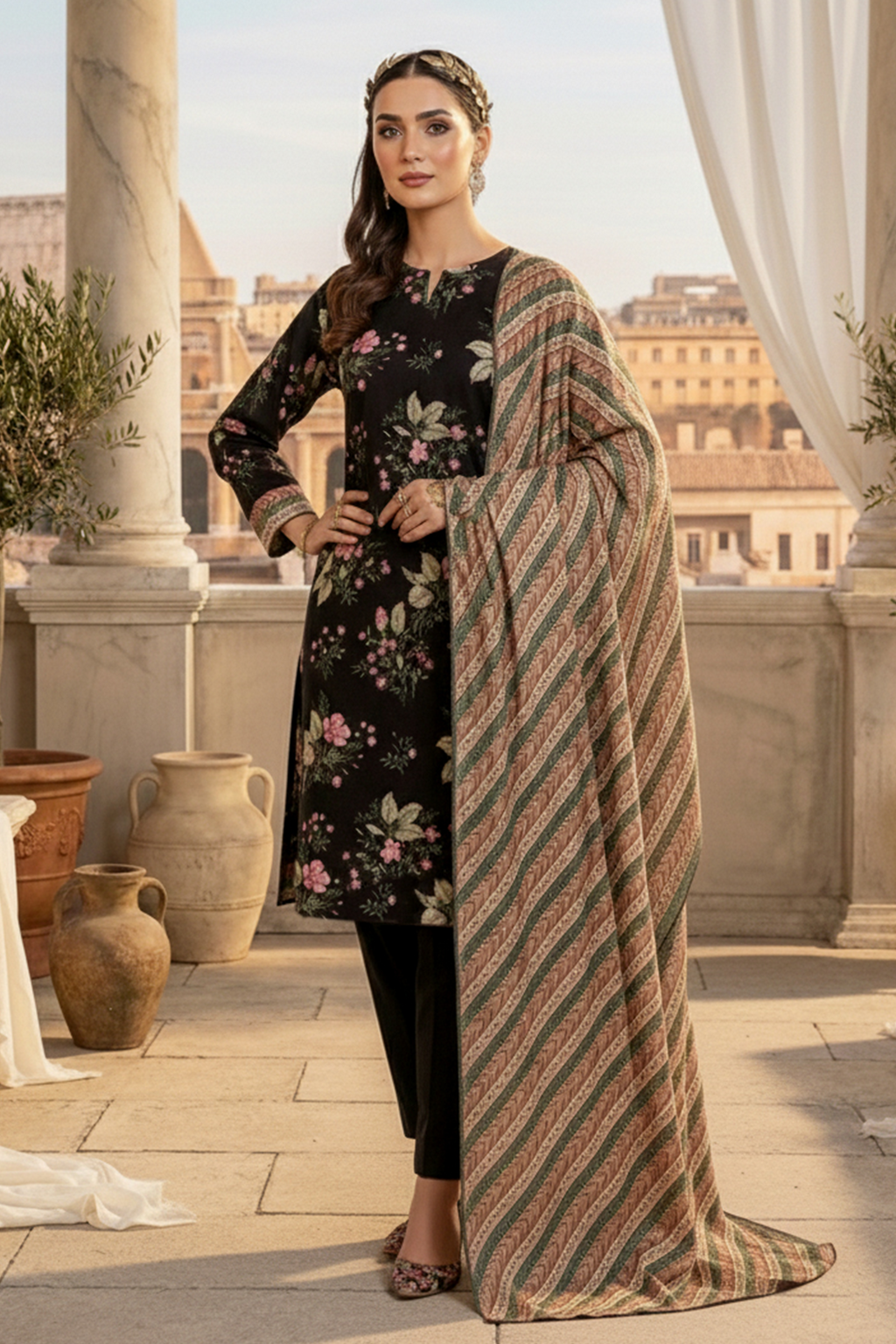 Printed - 3 Pc Lawn Suit