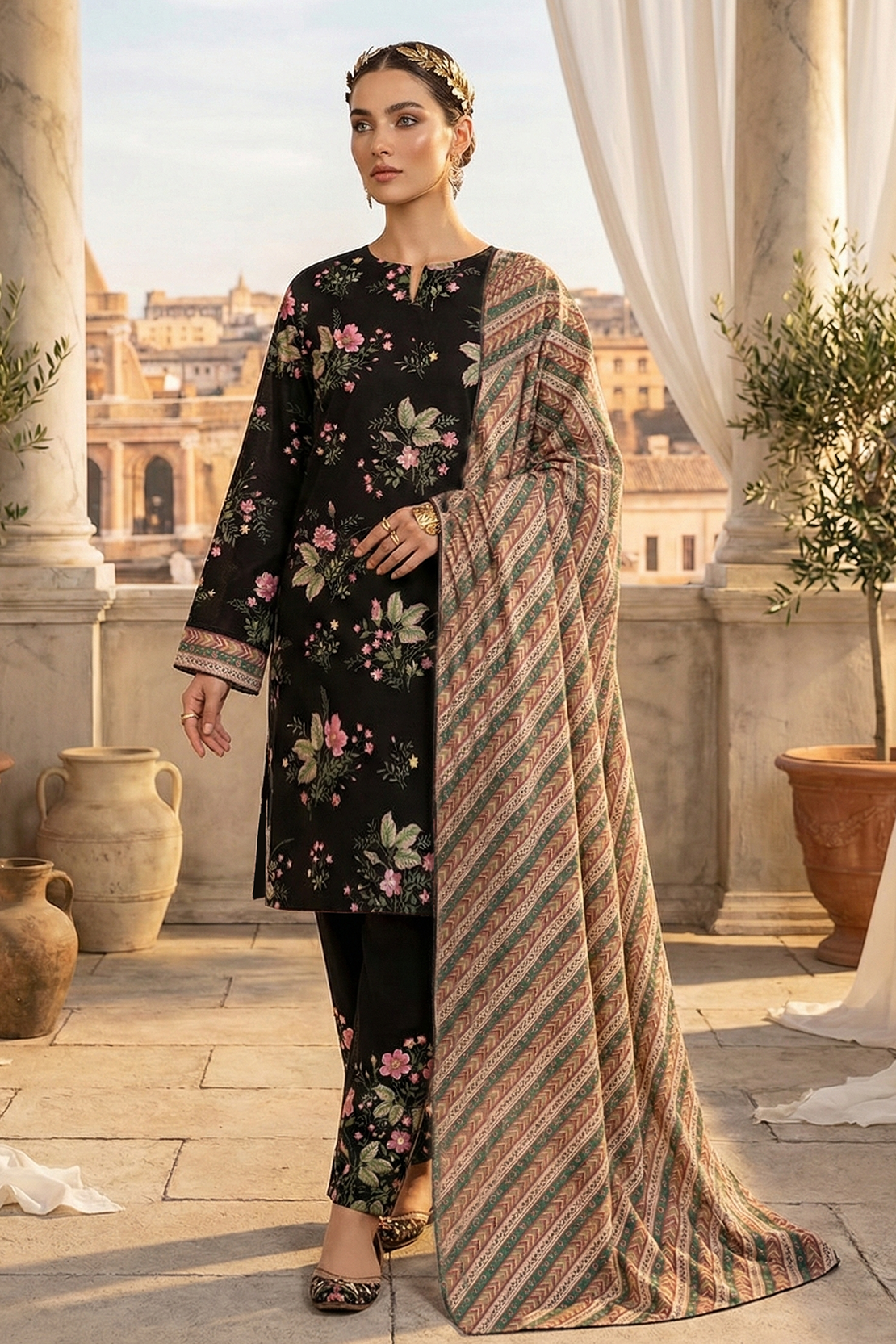 Printed - 3 Pc Lawn Suit