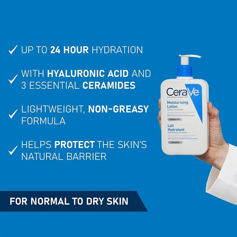 CeraVe Moisturizing Lotion Dry to Very Dry Skin - 473ml