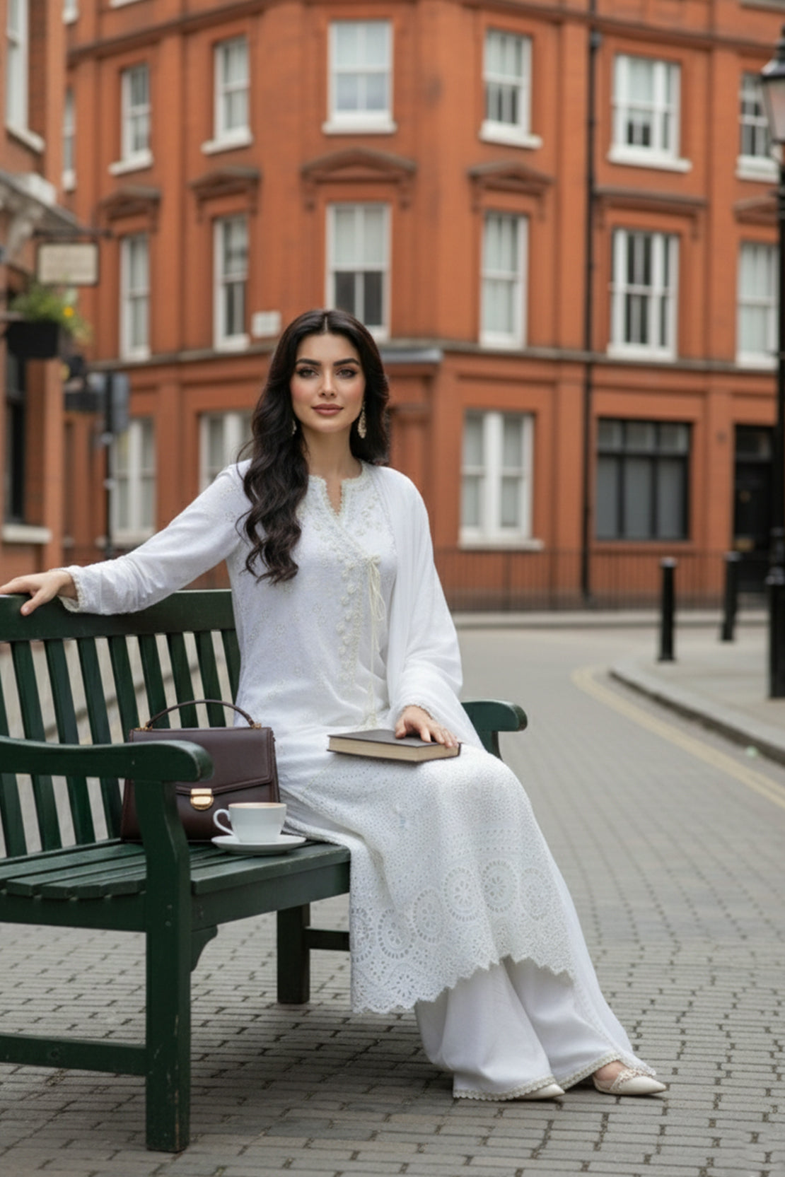 Aina - 3PC Shirt, Sharara & Dupatta LUXURY PRET