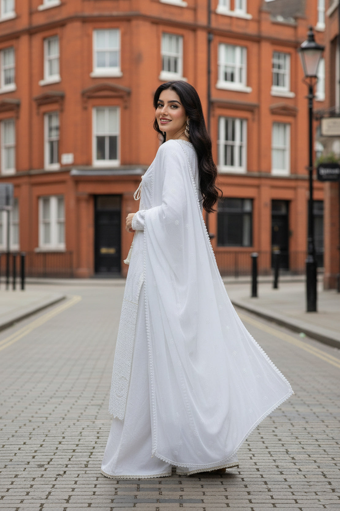 Aina - 3PC Shirt, Sharara & Dupatta LUXURY PRET
