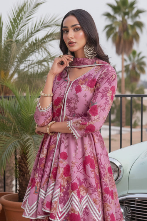 BLOSSOMS OF CHINOISERIE – 3PC GRIP & CHIFFON LUXURY PRET