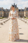 FLORAL SYMPHONY – 3PC LAWN & CHIFFON LUXURY PRET