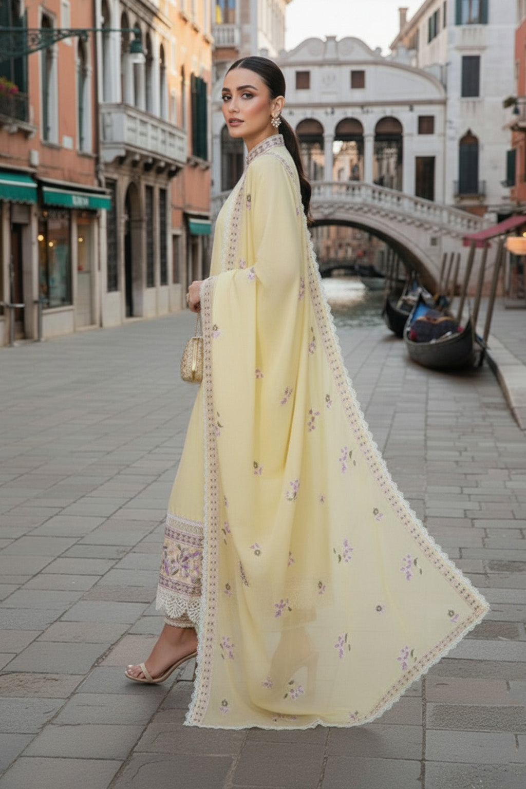 INARA - 3PC PAPER COTTON LUXURY PRET