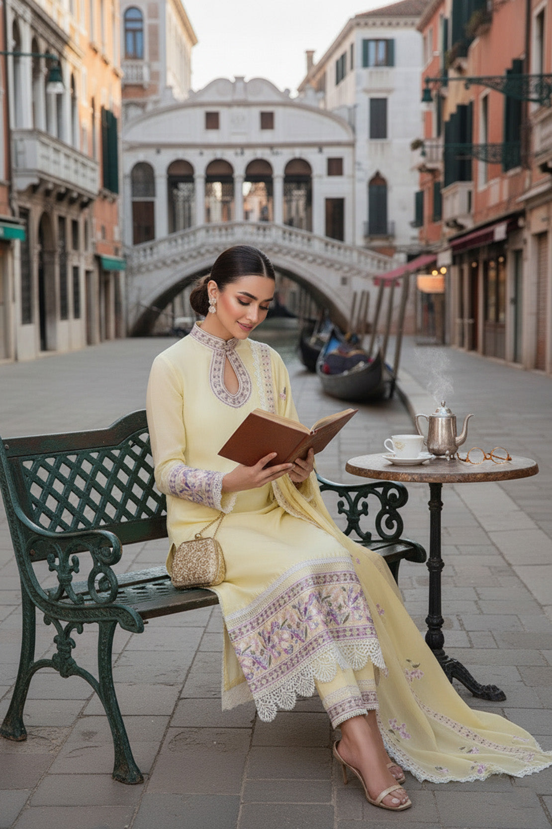 INARA - 3PC PAPER COTTON LUXURY PRET