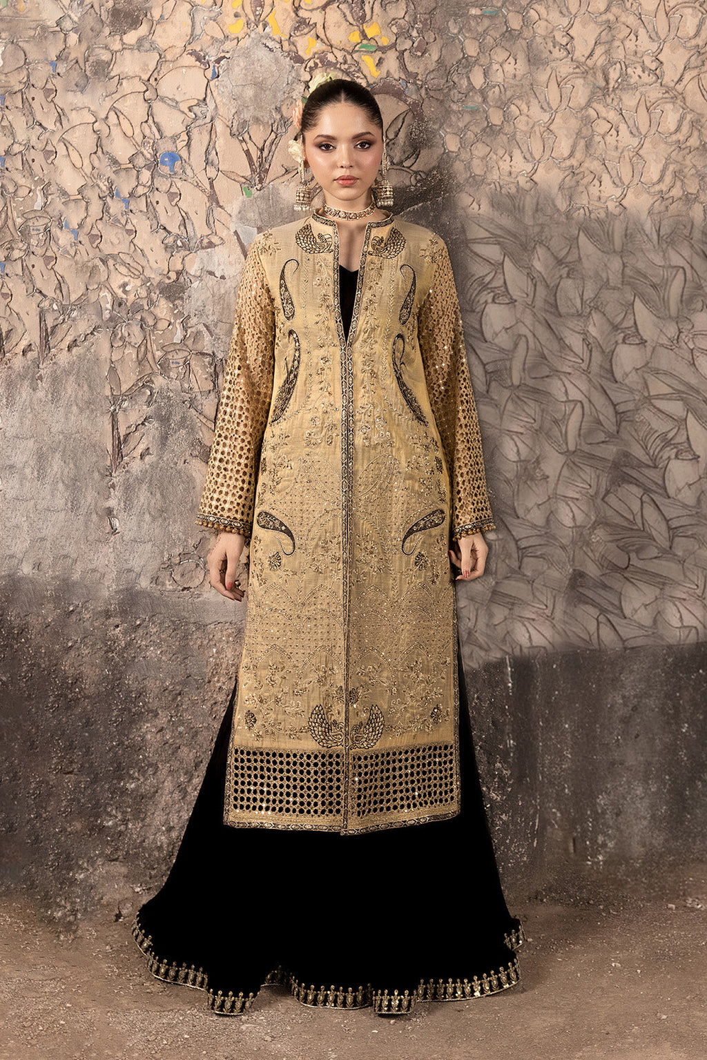 NAQSH –E-KHAS – 3PC ZARI & RAWSILK WEDDING FESTIVE PRET