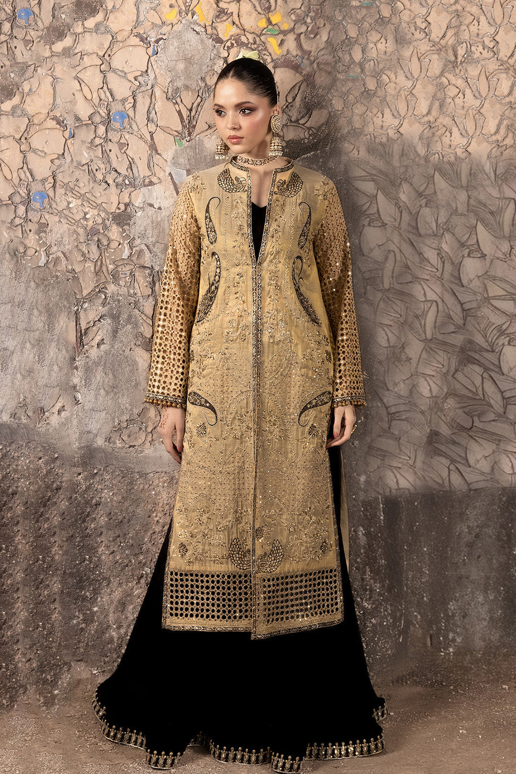 NAQSH –E-KHAS – 3PC ZARI & RAWSILK WEDDING FESTIVE PRET