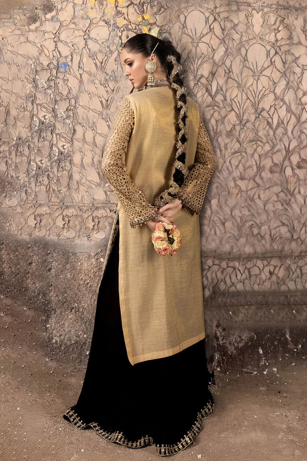 NAQSH –E-KHAS – 3PC ZARI & RAWSILK WEDDING FESTIVE PRET