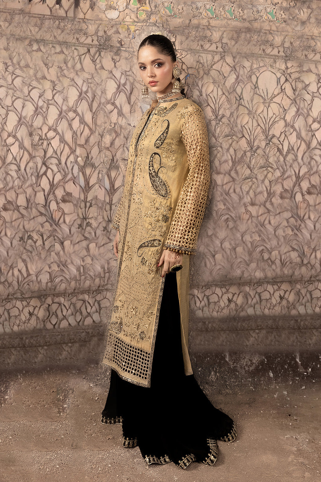 NAQSH –E-KHAS – 3PC ZARI & RAWSILK WEDDING FESTIVE PRET