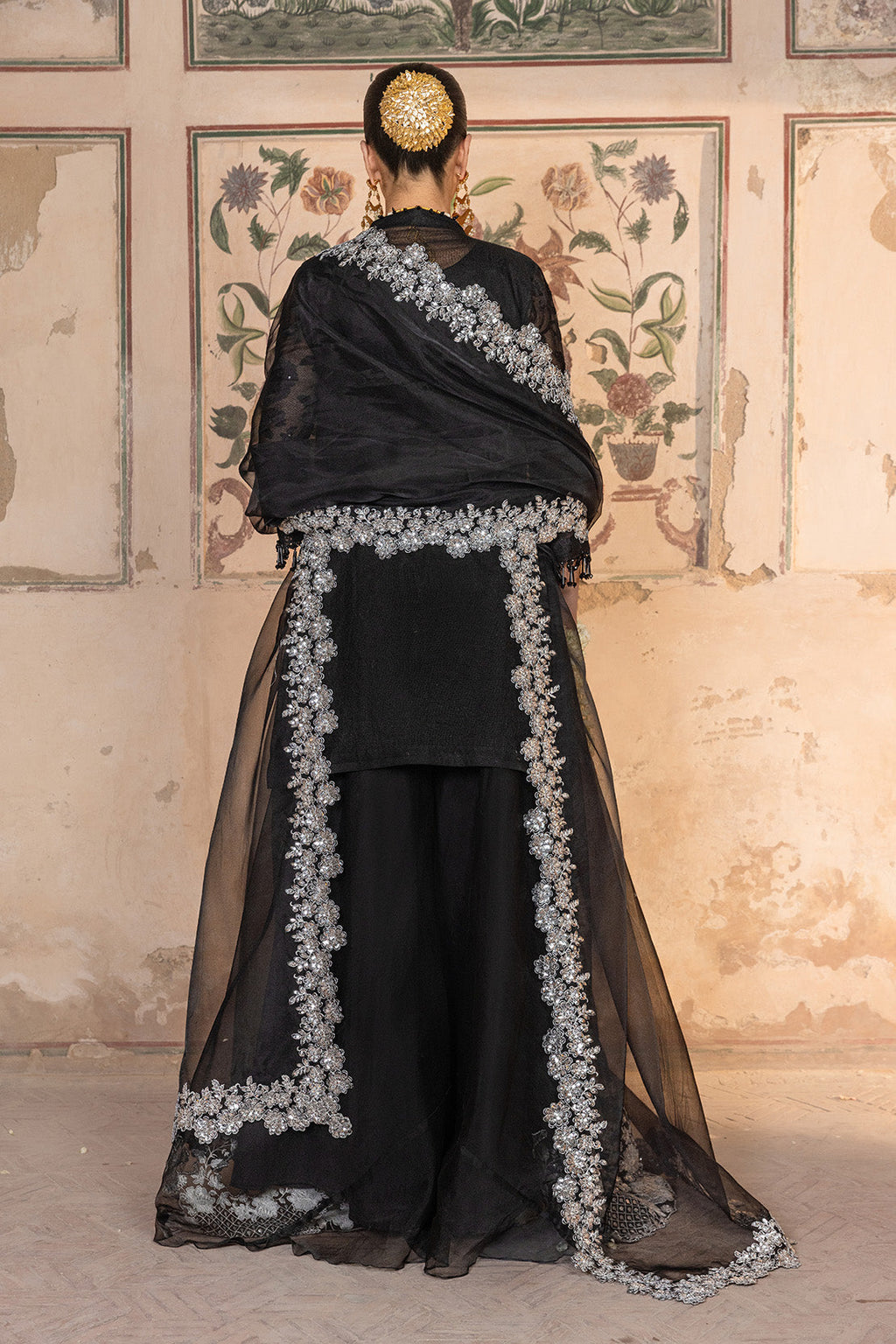 SAHIL – 4PC KHAADI NET & ORGANZA WEDDING FESTIVE PRET