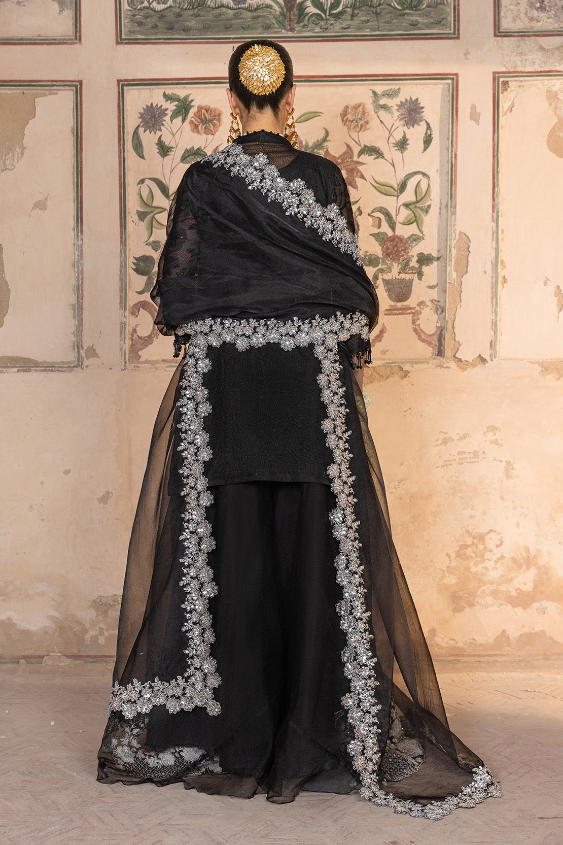 SAHIL – 4PC KHAADI NET & ORGANZA WEDDING FESTIVE PRET