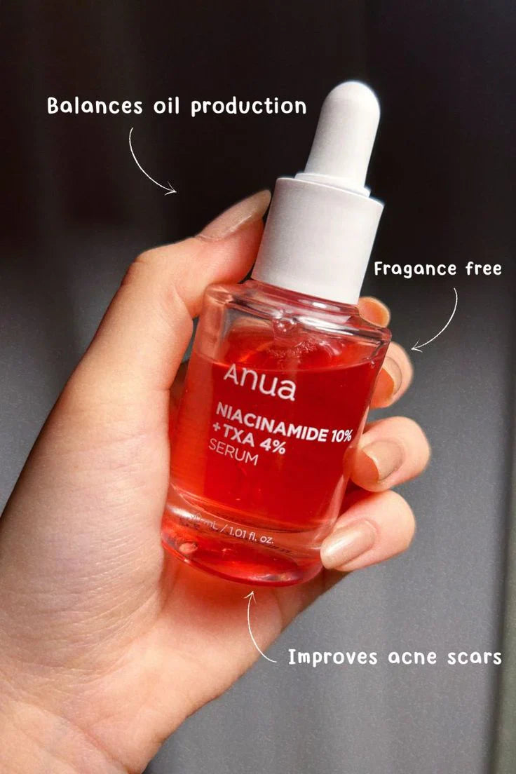 Anua – Niacinamide 10% + TXA 4% Serum 30ml