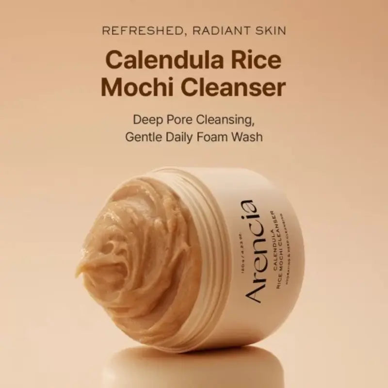 Arencia Calendula Rice Mochi Cleanser - 120g
